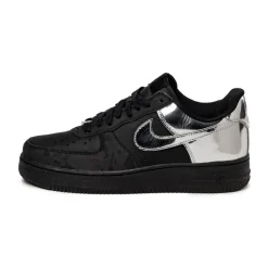 Leder Sneaker*Nike Air Force 1 Low Retro *All-Star* Black / Chrome / Black