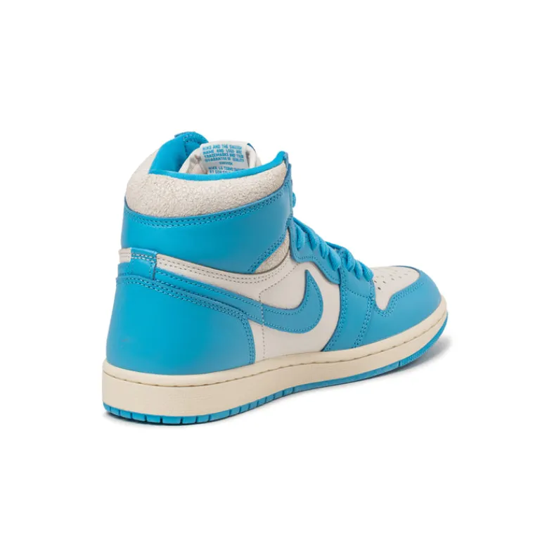 High-Top Sneaker|Leder Sneaker*Jordan Nike Air 1 Retro High OG *UNC Reimagined* Dark Powder Blue / Dark Powder Blue / Sail