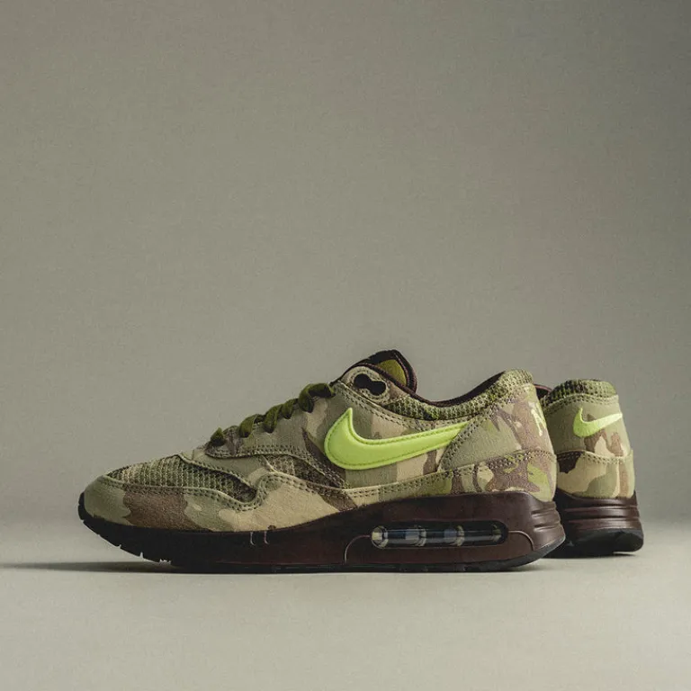 Retro Runner*Nike Air Max 1 '86 *Big Bubble* Earth / Light Lemon Twist / Oil Green / Black