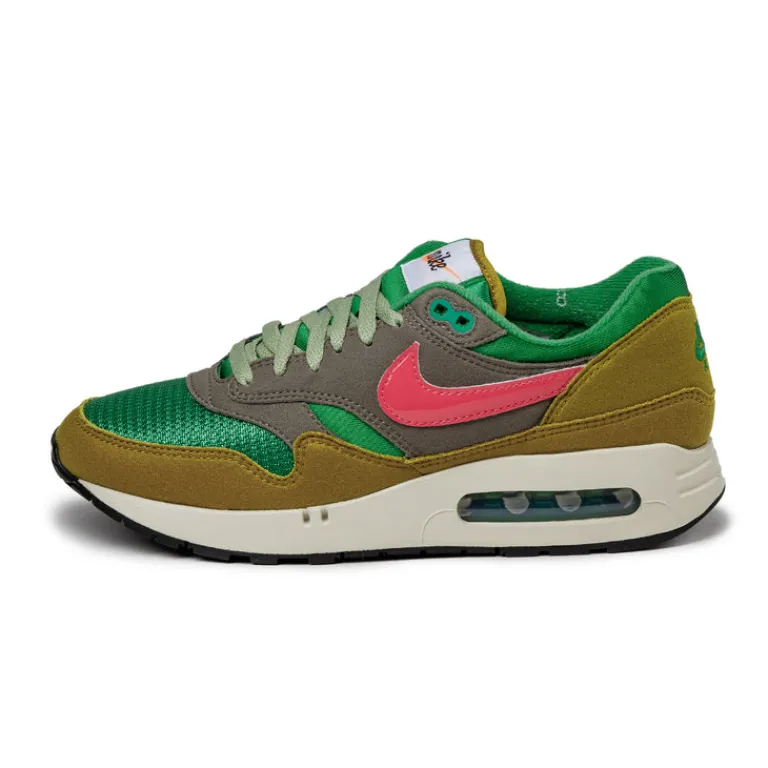 Retro Runner*Nike Air Max 1 '86 OG *Big Bubble* *Powerwall BRS* Classic Green / Ember Glow / Olive Grey