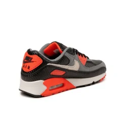 Leder Sneaker|Retro Runner*Nike Air Max 90 PRM *Carbon Fibre* Black / Photon Dust / Cool Grey