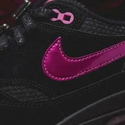 Leder Sneaker|Retro Runner*Nike Air Max 1 PRM *Valentine´s Day* Black / Playful Pink / University Red