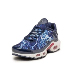 Vegane Sneaker|Retro Runner*Nike Air Max Plus *Eclair Lightning* Midnight Navy / Midnight Navy / Salsa Red