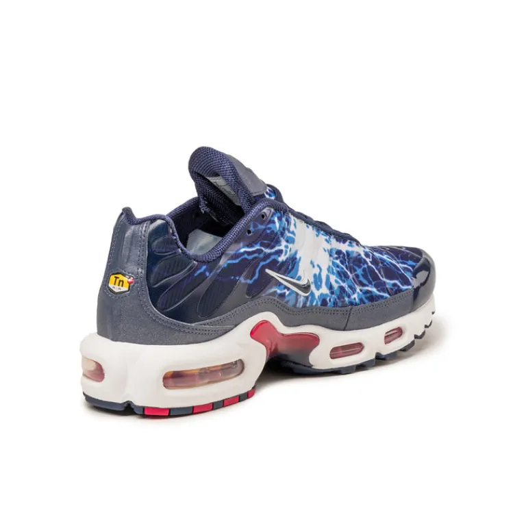 Vegane Sneaker|Retro Runner*Nike Air Max Plus *Eclair Lightning* Midnight Navy / Midnight Navy / Salsa Red
