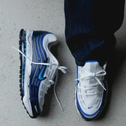 Vegane Sneaker|Weiße Sneaker*Nike Air Max TL 2.5 Summit White / University Blue / Obsidian