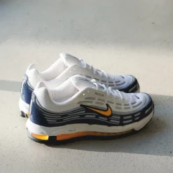 Vegane Sneaker|Weiße Sneaker*Nike Air Max TL 2.5 White / Varisity Maize-Midnight Navy
