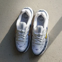 Vegane Sneaker|Weiße Sneaker*Nike Air Max TL 2.5 White / Varisity Maize-Midnight Navy