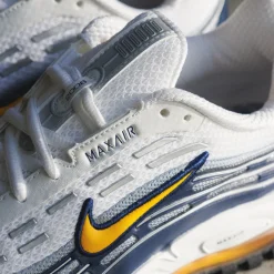 Vegane Sneaker|Weiße Sneaker*Nike Air Max TL 2.5 White / Varisity Maize-Midnight Navy
