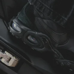 Leder Sneaker|Retro Runner*Nike Air Max Waffle SP Black / Anthracite / Black