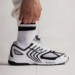 Leder Sneaker|Weiße Sneaker*Nike Air Pegasus 2005 White / Metallic Silver / Black