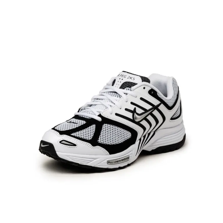 Leder Sneaker|Weiße Sneaker*Nike Air Pegasus 2005 White / Metallic Silver / Black