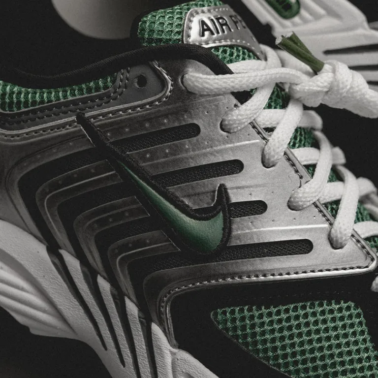 Leder Sneaker|Retro Runner*Nike Air Pegasus 2005 Metallic Silver / Bicoastal / Black / White
