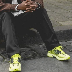 Leder Sneaker|Retro Runner*Nike Air Pegasus Wave Light Lemon Twist / Black / Cyber