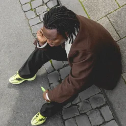 Leder Sneaker|Retro Runner*Nike Air Pegasus Wave Light Lemon Twist / Black / Cyber