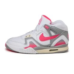 Leder Sneaker|High-Top Sneaker*Nike Air Tech Challenge 2 *Racer Pink* White / Racer Pink / Light Smoke Grey