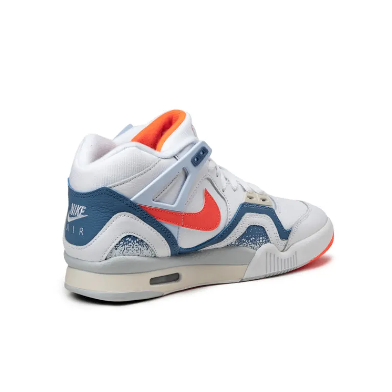 High-Top Sneaker|Leder Sneaker*Nike Air Tech Challenge 2 QS *Stone Blue* White / Tart / Stone Blue / Football Grey