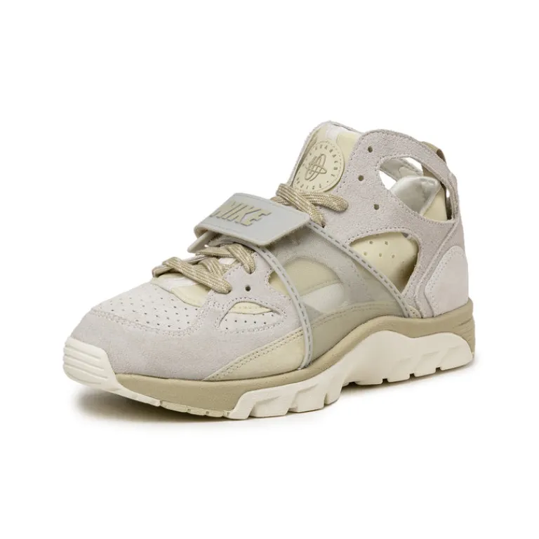 High-Top Sneaker|Leder Sneaker*Nike Air Trainer Huarache Sail / Light Khaki / Desert Khaki