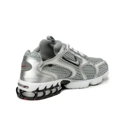 Leder Sneaker*Nike Air Zoom Spiridon Cage 2 Light Smoke Grey / Metallic Silver