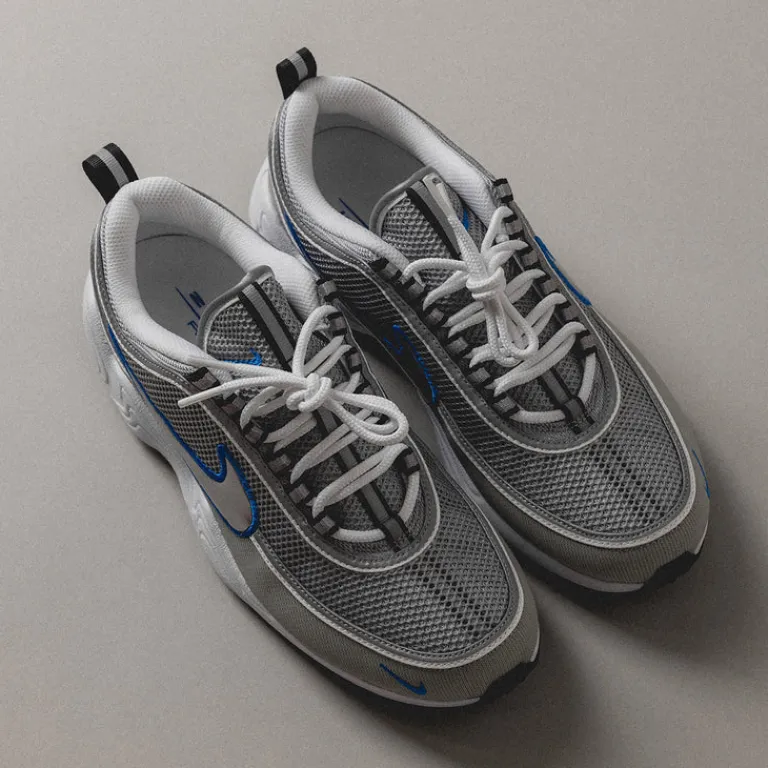 Vegane Sneaker|Retro Runner*Nike Air Zoom Spiridon SP Metallic Silver / Metallic Silver / White