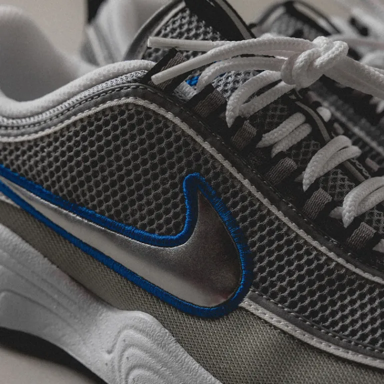 Vegane Sneaker|Retro Runner*Nike Air Zoom Spiridon SP Metallic Silver / Metallic Silver / White