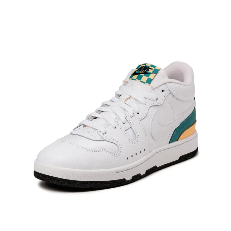 Leder Sneaker|High-Top Sneaker*Nike Attack *Year of the Snake* White / White / Mineral Teal / Melon Tint
