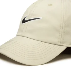 Caps & Bucket Hats*Nike Club Unstructured Swoosh Cap Light Bone / Black