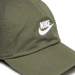 Caps & Bucket Hats*Nike Club Washed Cap Medium Olive / White