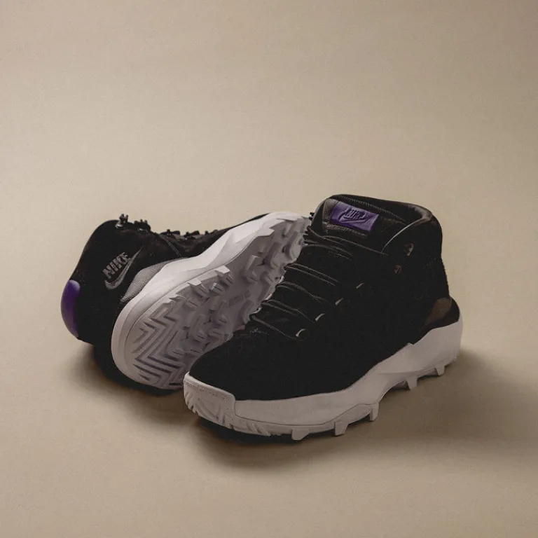 Leder Sneaker|High-Top Sneaker*Nike Cygnal Black