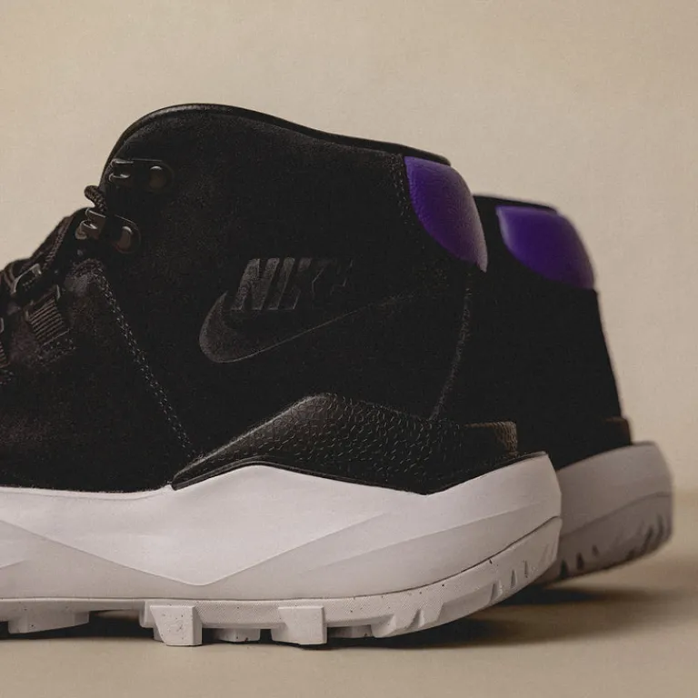 Leder Sneaker|High-Top Sneaker*Nike Cygnal Black