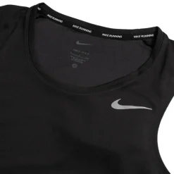 Running|T-Shirts*Nike Dri-FIT Miler Running Tank Top Black / Reflective Silver