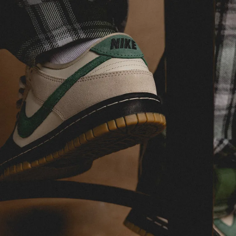 Leder Sneaker*Nike Dunk Low QS *Bicoastal* Light Orewood Brown / Bicoastal / Cream II / Black