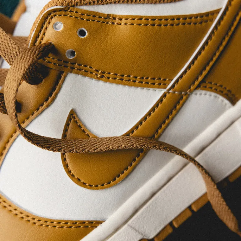 Leder Sneaker*Nike Dunk Low Retro Pale Ivory / Wheat / Pale Ivory