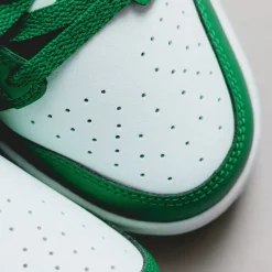Leder Sneaker*Nike Dunk Low Retro White / Malachite