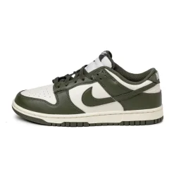 Leder Sneaker*Nike Dunk Low Retro Pale Ivory / Cargo Khaki