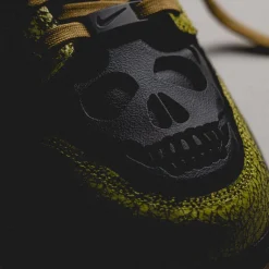 Leder Sneaker*Nike Dunk Low Retro *Halloween* Bright Cactus / Black / Green Curry
