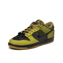 Leder Sneaker*Nike Dunk Low Retro *Halloween* Bright Cactus / Black / Green Curry