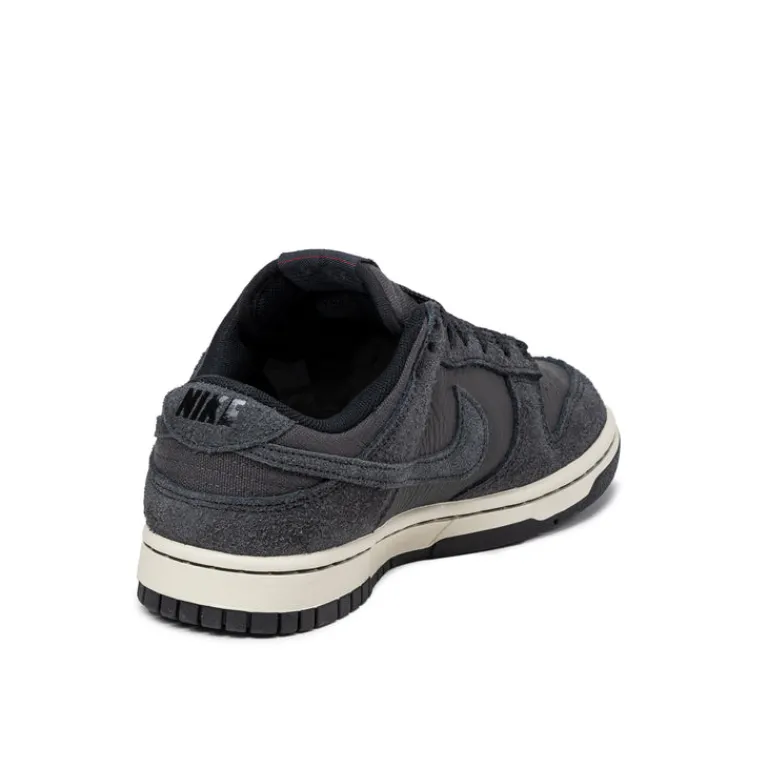 Leder Sneaker*Nike Dunk Low Retro PRM Black / Off Noir / Medium Ash / Coconut Milk