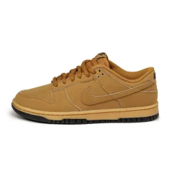 Leder Sneaker*Nike Dunk Low Retro SE Wheat / Wheat / Gum Yellow / Black