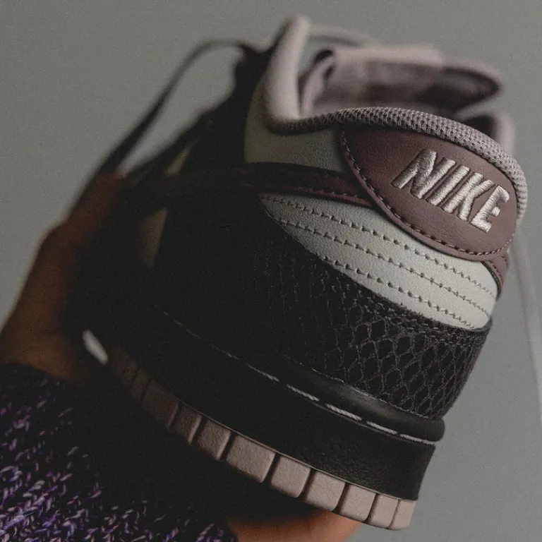 Leder Sneaker*Nike Dunk Low Retro SE Medium Ash / Taupe Grey / Vast Grey
