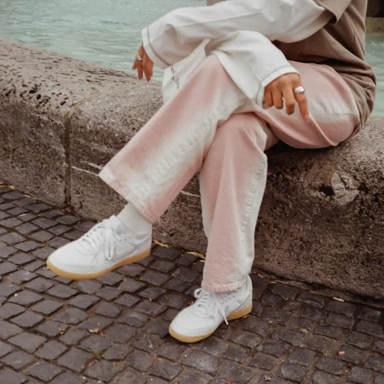 Leder Sneaker|Terrace Casual Sneaker*Nike Field General '82 White / Light Bone
