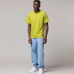 T-Shirts*Nike Life Knit Top Pear / Pacific Moss
