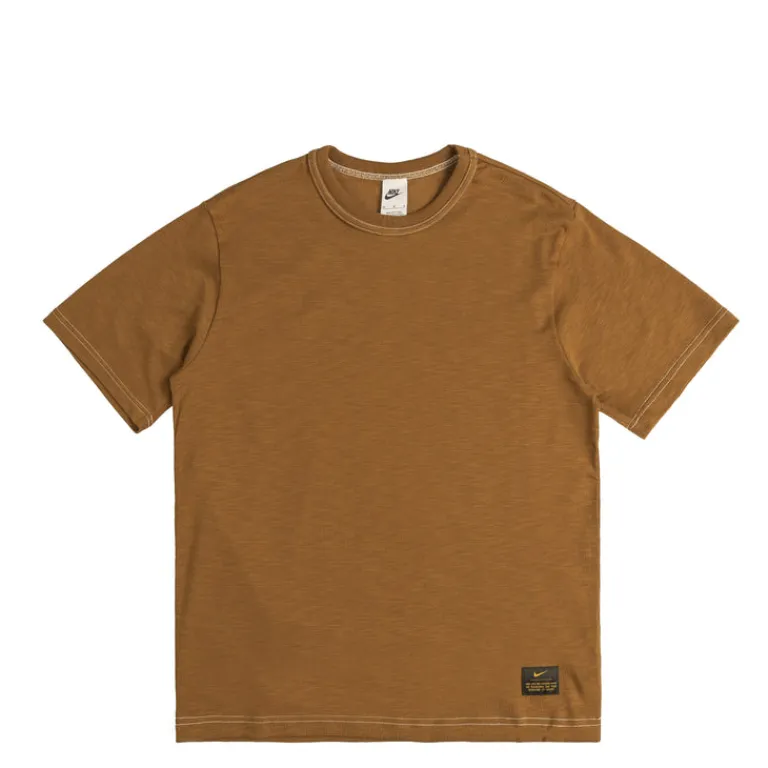 T-Shirts*Nike Life Knit Top Light British Tan / Phantom