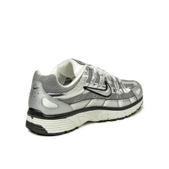 Retro Runner|Leder Sneaker*Nike P-6000 Metallic Silver / Metallic Silver / Sail