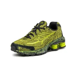 Leder Sneaker|Retro Runner*Nike Shox Ride 2 PRM Black / Bright Cactus / Cyber / Volt