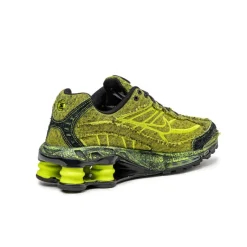 Leder Sneaker|Retro Runner*Nike Shox Ride 2 PRM Black / Bright Cactus / Cyber / Volt