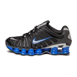 Vegane Sneaker|Retro Runner*Nike Shox TL Black / Metallic Silver / Raver Blue