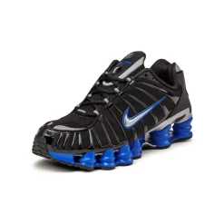 Vegane Sneaker|Retro Runner*Nike Shox TL Black / Metallic Silver / Raver Blue