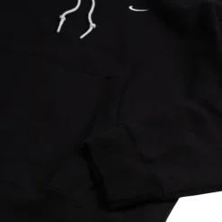 Hoodies*Nike Solo Swoosh Hoodie Black / White