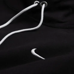 Hoodies*Nike Solo Swoosh Hoodie Black / White
