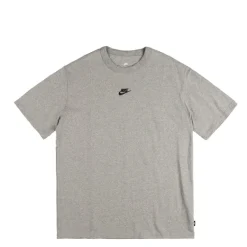 T-Shirts*Nike Sportswear Premium Essentials T-Shirt Dark Grey Heather / Matte Silver / Black